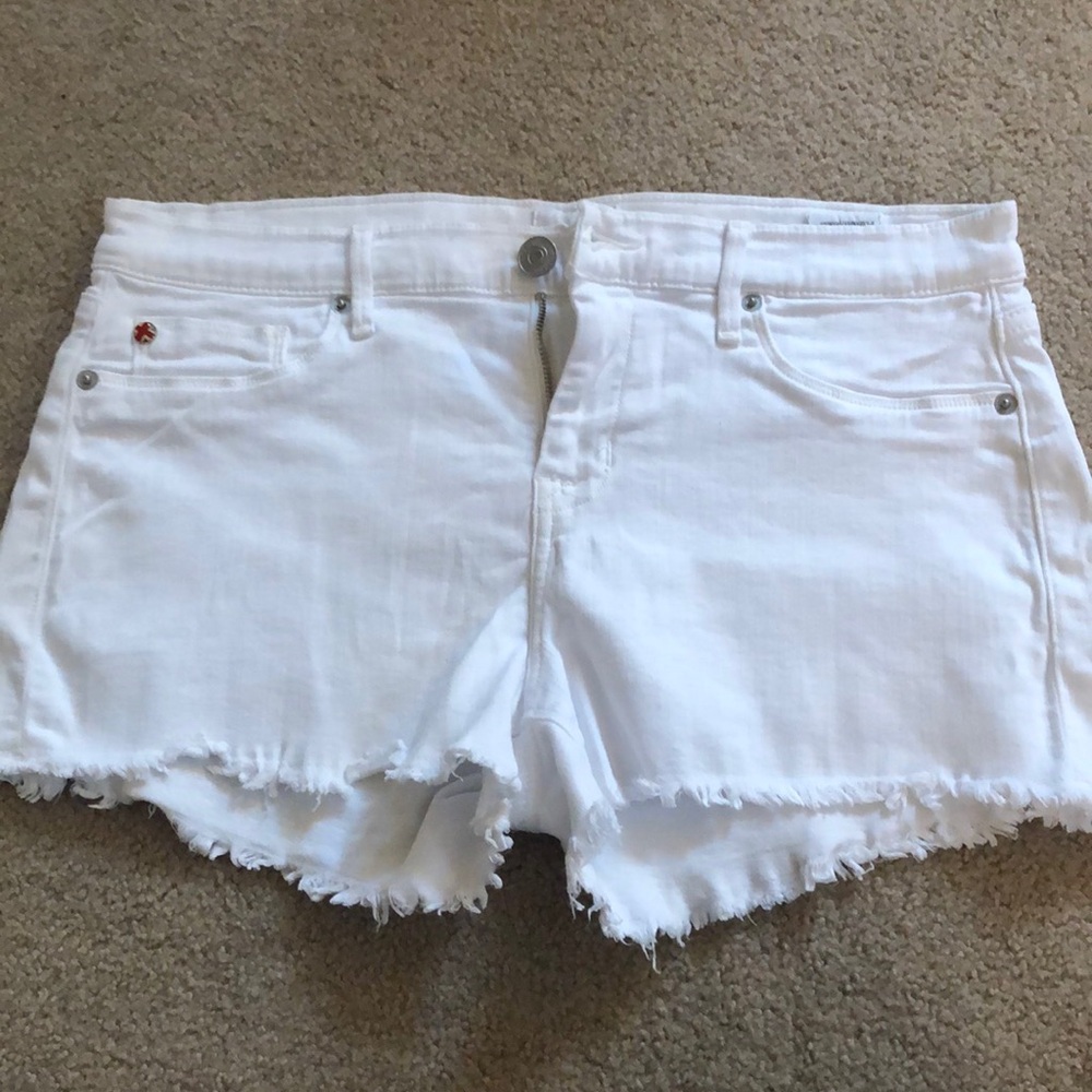 hudson white shorts!